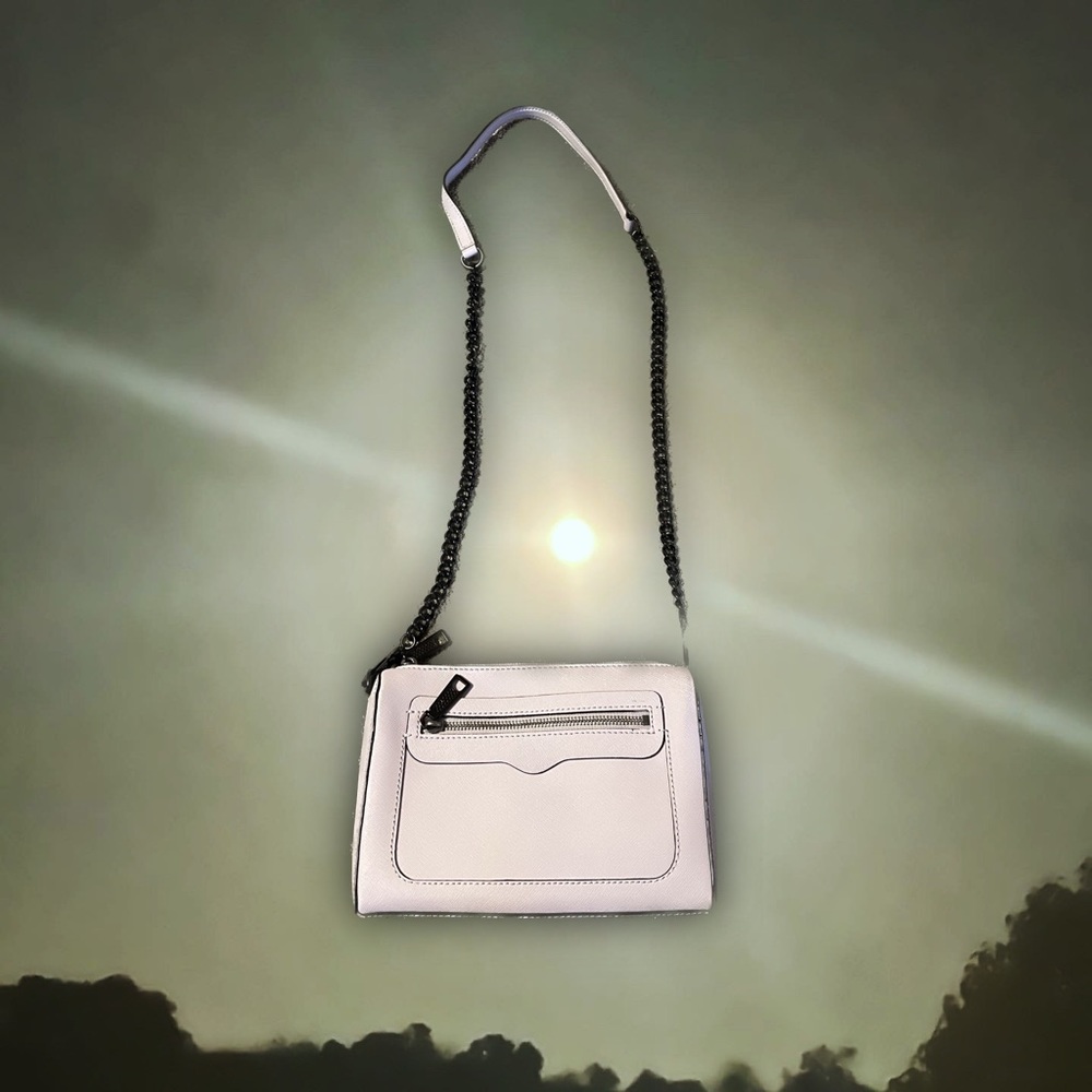 Rebecca minkoff pale purple/grey Avery leather crossbody purse - Picture 12 of 13